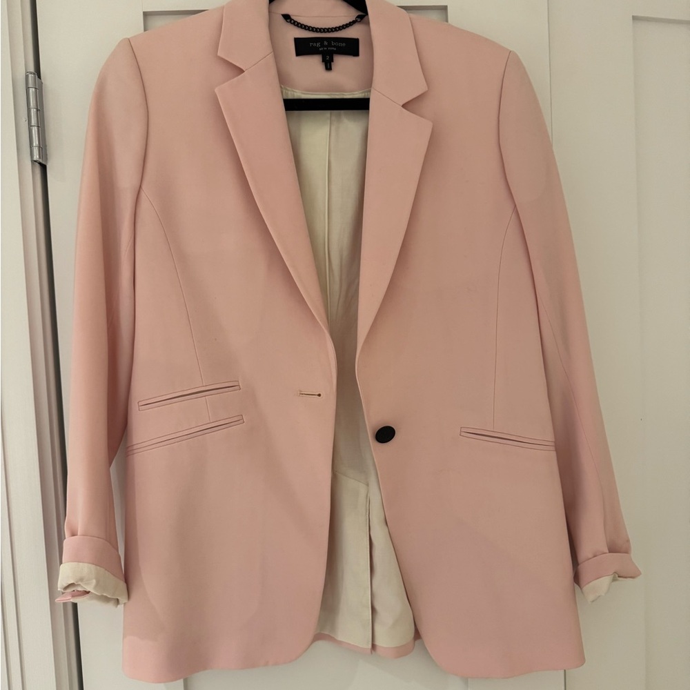 Rag & Bone Blush Pink Blazer